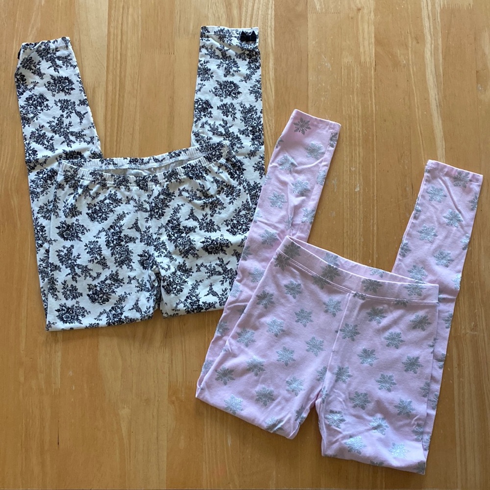 Crewcuts and Janie & Jack girl’s leggings bundle